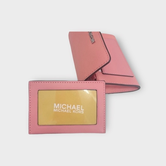 Michael Kors Jet Set Medium 2-in-1 Wallet Primrose - Picture 3 of 4